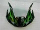 Verde Negro Carenado Moto Yamaha R6 98-02 Verde Negro Carenado Moto Yamaha R6 98-02