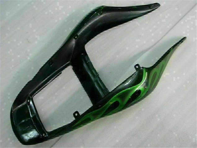 Verde Negro Carenado Moto Yamaha R6 98-02 Verde Negro Carenado Moto Yamaha R6 98-02