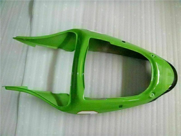 Verde Negro Inyección Kit Carenado Moto Kawasaki ZX6R 00-02