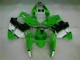 Verde Negro Inyección Kits Carenado Moto Kawasaki ZX6R 00-02