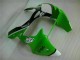 Verde Negro Inyección Kits Carenado Moto Kawasaki ZX6R 00-02