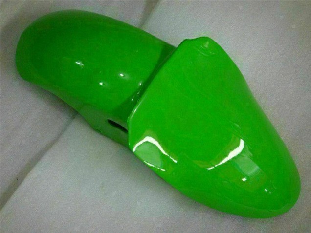 Verde Negro Inyección Kits Carenado Moto Kawasaki ZX6R 00-02