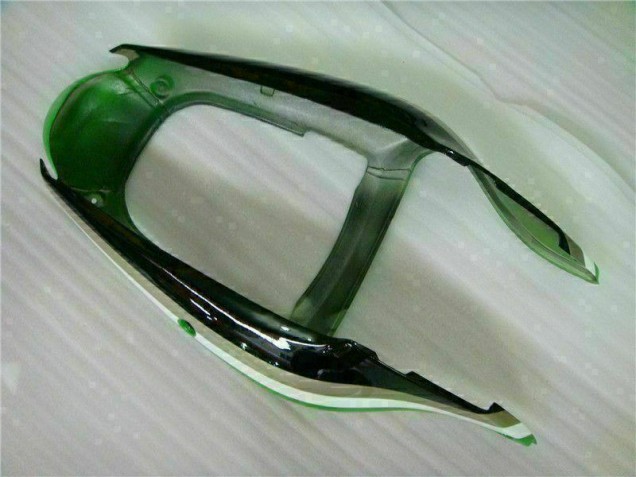 Verde Negro Kit ABS Carenado Motocicleta Kawasaki ZX6R 00-02