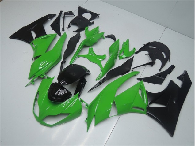 Verde Negro Kit Carenado ABS Completo Kawasaki ZX6R 09-12 Verde Negro Kit Carenado ABS Completo Kawasaki ZX6R 09-12