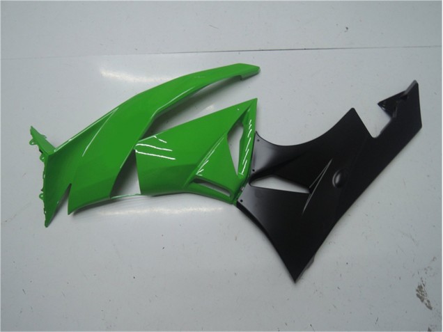 Verde Negro Kit Carenado ABS Completo Kawasaki ZX6R 09-12 Verde Negro Kit Carenado ABS Completo Kawasaki ZX6R 09-12