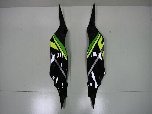 Verde Negro Kits Carenado Moto Kawasaki ZX6R 13-18 Verde Negro Kits Carenado Moto Kawasaki ZX6R 13-18