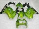 Verde Negro Moto Plástico Kawasaki EX250 08-12 Verde Negro Moto Plástico Kawasaki EX250 08-12