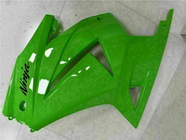 Verde Negro Ninja ABS Moto Plásticos Kawasaki EX250 08-12 Verde Negro Ninja ABS Moto Plásticos Kawasaki EX250 08-12