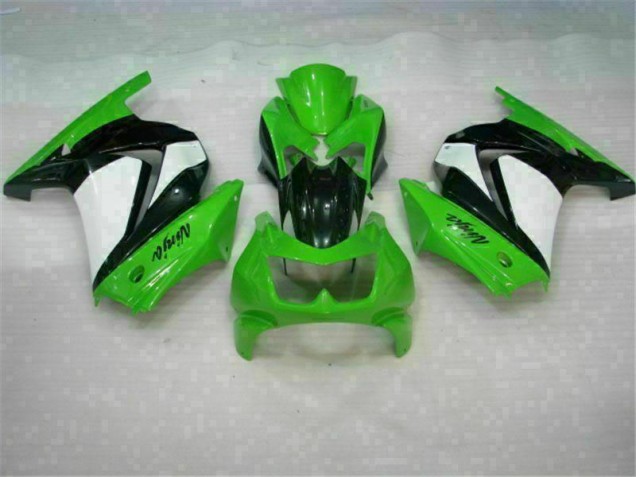 Verde Negro Ninja Kits Completo Carenado Moto Kawasaki EX250 08-12 Verde Negro Ninja Kits Completo Carenado Moto Kawasaki EX250 08-12