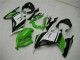 Verde Negro Plata Carenado Moto Kawasaki EX300 13-16 Verde Negro Plata Carenado Moto Kawasaki EX300 13-16